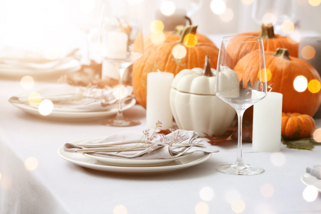 Thanksgiving Table Setting